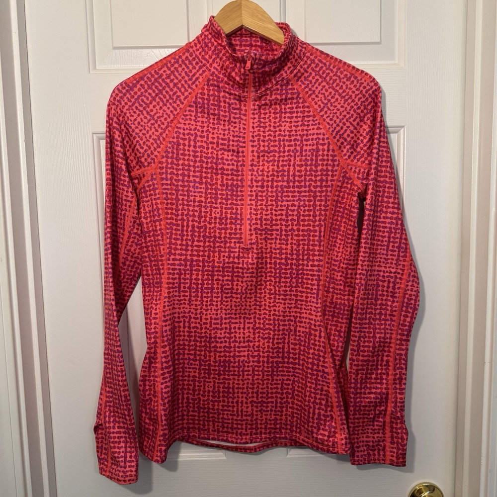 UNDER ARMOUR Womens Fitted Coldgear‎ 1/2 Zip Pull Over Athletic Layering Medium